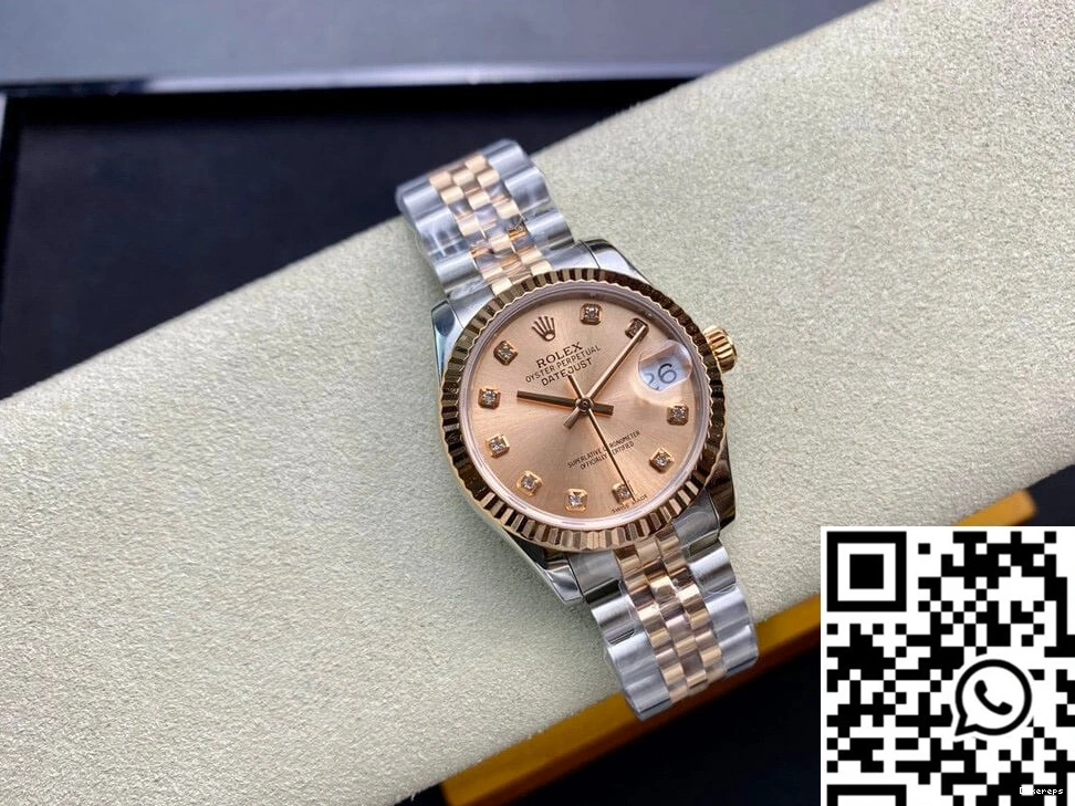 Rose 31MM Datejust Gold EW Factory Rolex M278271-0024 0107